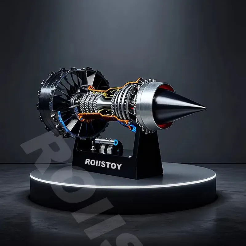 1/25 A380/TR900 Turbofan Engine Model (Upgraded)