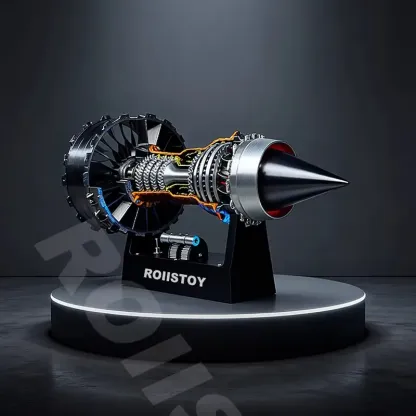 1/25 A380/TR900 Turbofan Engine Model (Upgraded)