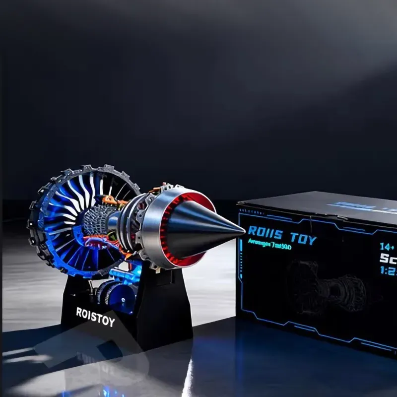 1/25 A380/TR900 Turbofan Engine Model (Upgraded)