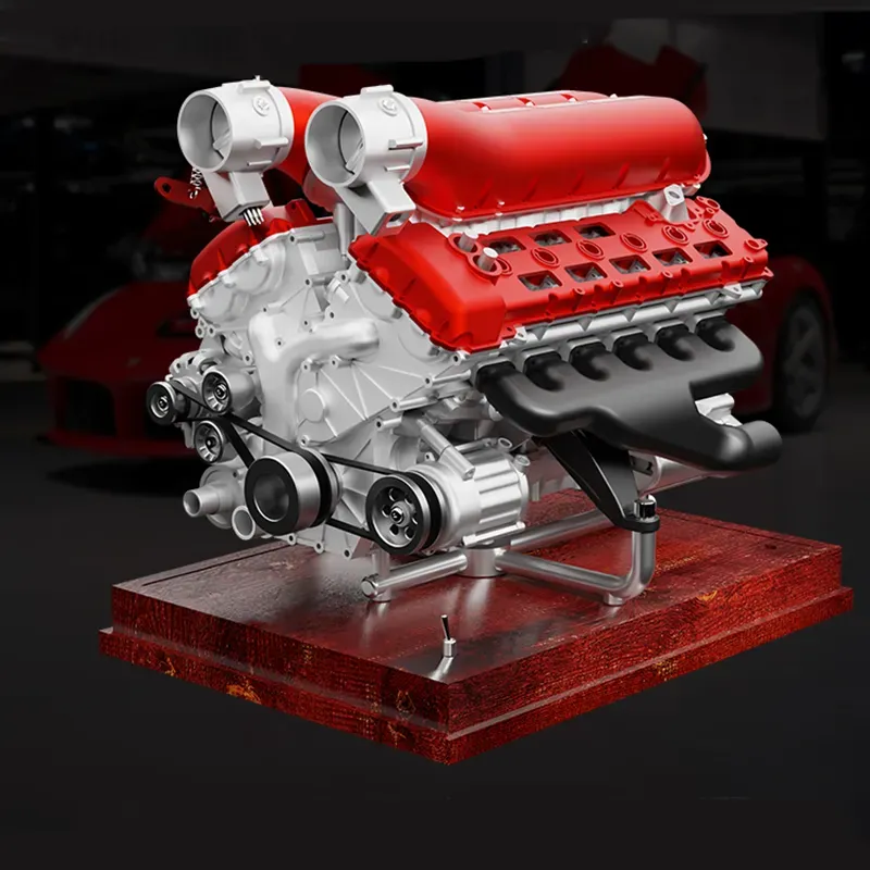 1/4 Scale Full-Metal V12 Engine Model Kit DM108