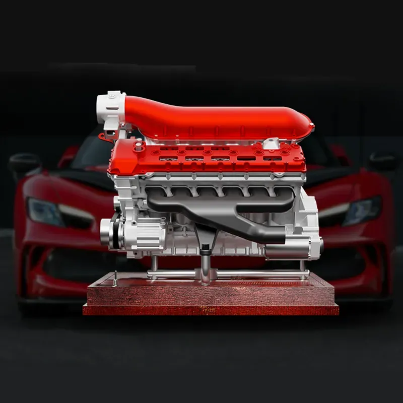1/4 Scale Full-Metal V12 Engine Model Kit DM108