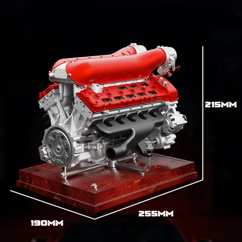 1/4 Scale Full-Metal V12 Engine Model Kit DM108
