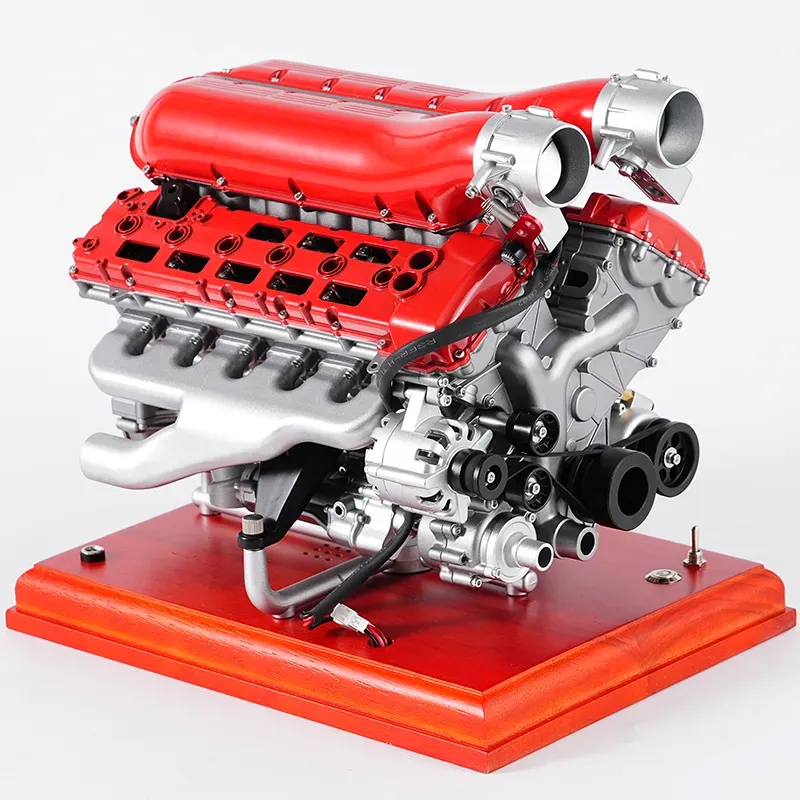 1/4 Scale Full-Metal V12 Engine Model Kit DM108