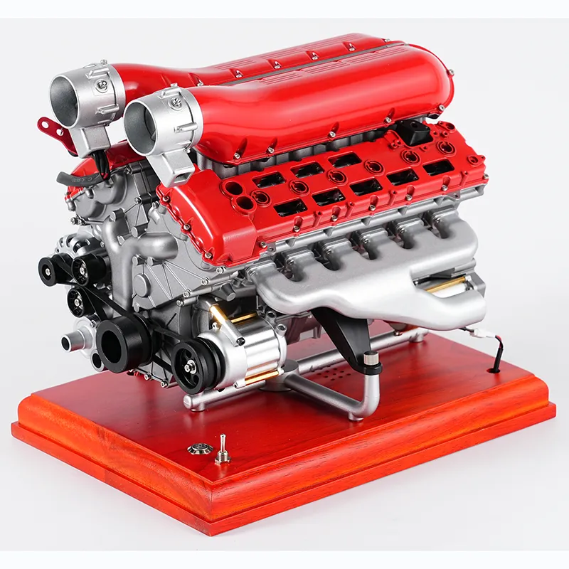 1/4 Scale Full-Metal V12 Engine Model Kit DM108