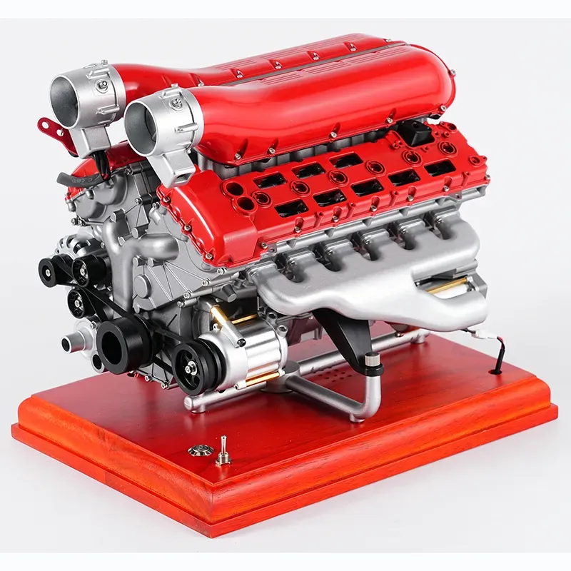 1/4 Scale Full-Metal V12 Engine Model Kit DM108