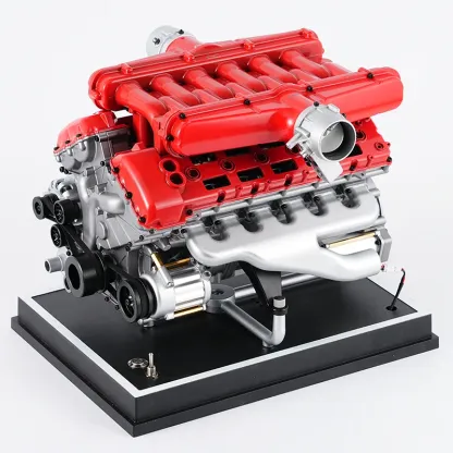 1/4 Scale Full-Metal V12 Engine Model Kit DM109 – Refined