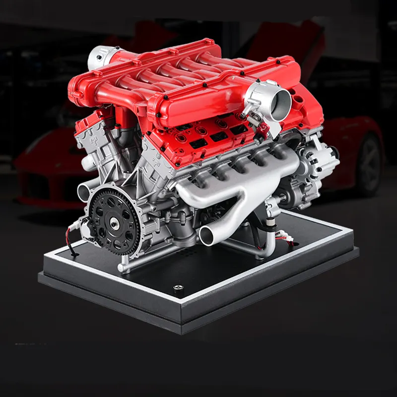 1/4 Scale Full-Metal V12 Engine Model Kit DM109 – Refined