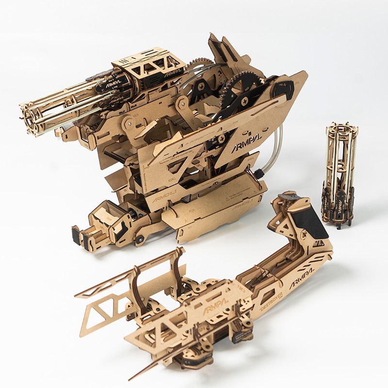 3D Wooden Puzzles Series Covered Armor Combo