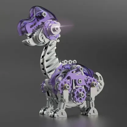 3D metal puzzles  Mechanical Brachiosaurus