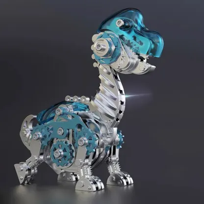 3D metal puzzles  Mechanical Brachiosaurus