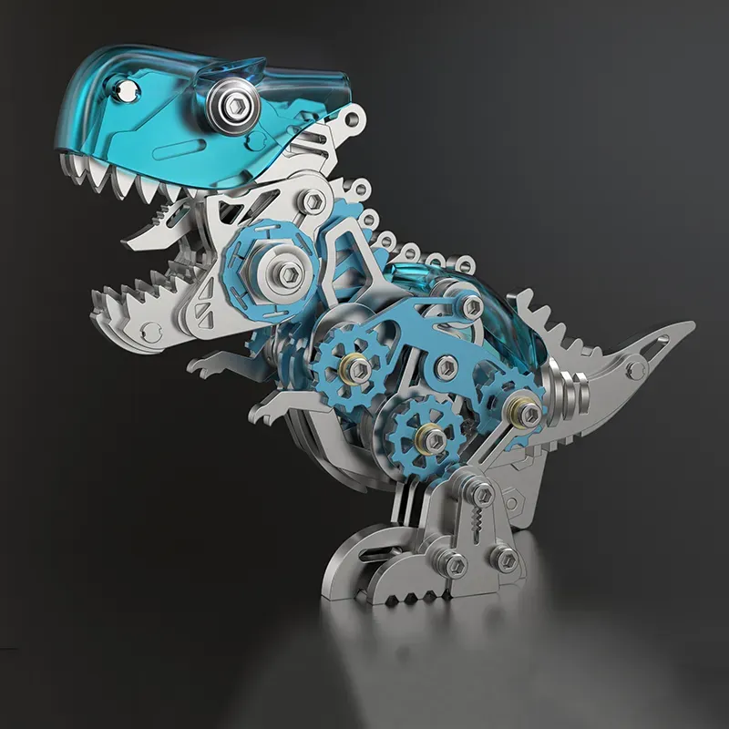 3D metal puzzles  series Mechanical T-Rex