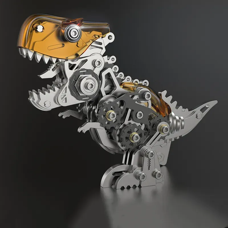 3D metal puzzles  series Mechanical T-Rex