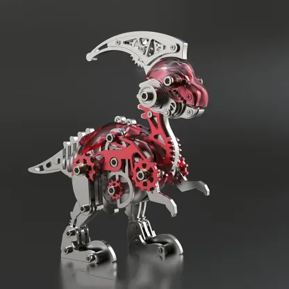 3D metal puzzles series Mechanical Parasaurolophus