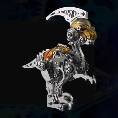 3D metal puzzles series Mechanical Parasaurolophus