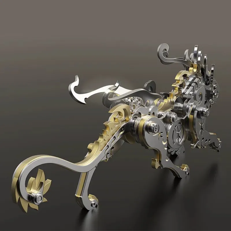 3D metal puzzles series Mechanical mythical beast Bian