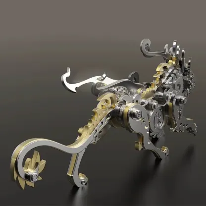 3D metal puzzles series Mechanical mythical beast Bian