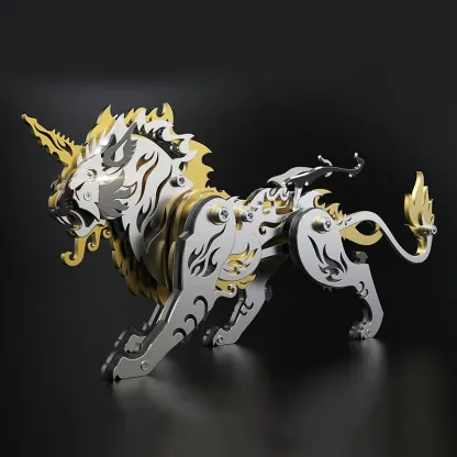 3D metal puzzles series Mechanical mythical beast Tianwu