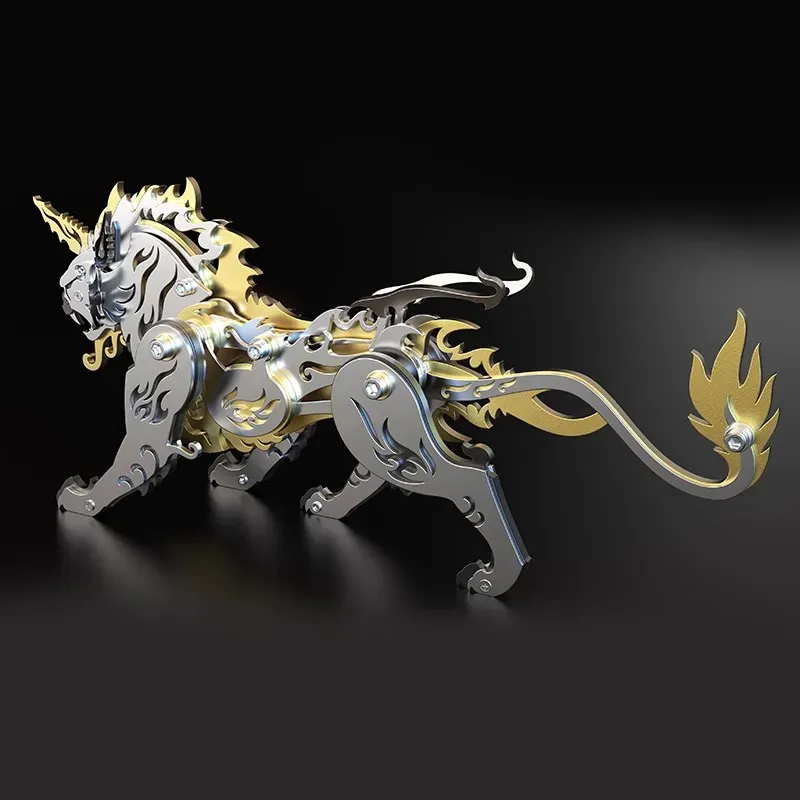 3D metal puzzles series Mechanical mythical beast Tianwu