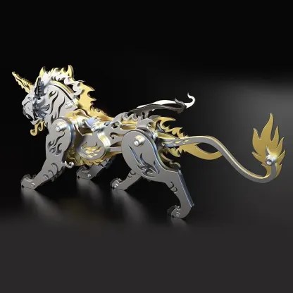 3D metal puzzles series Mechanical mythical beast Tianwu