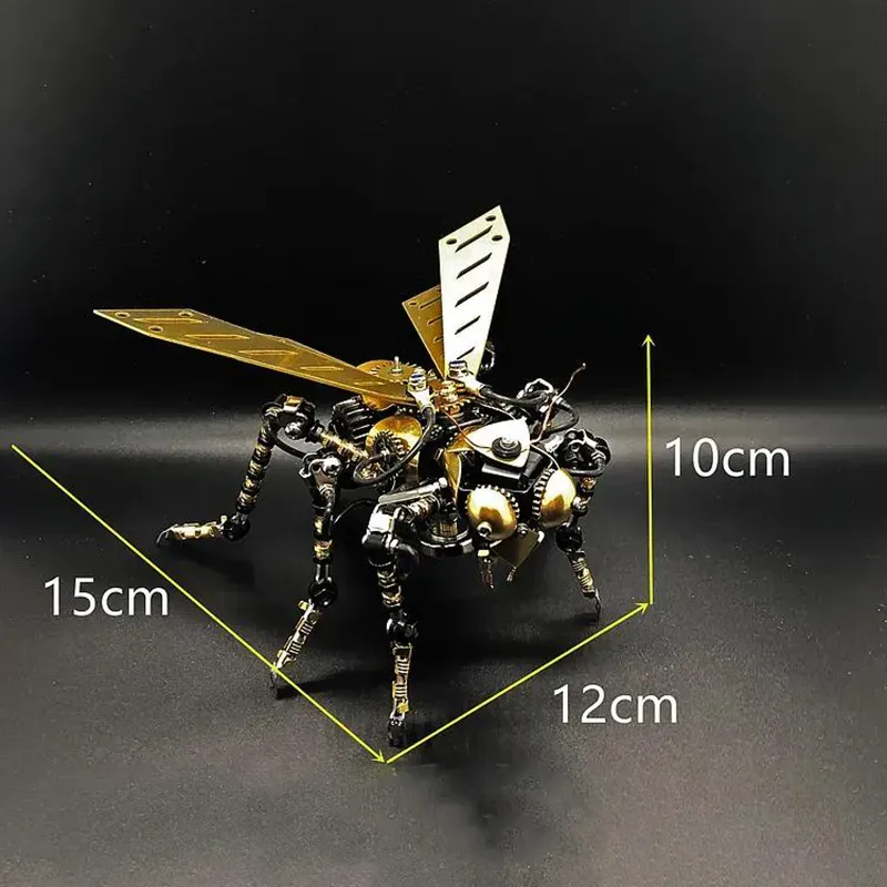 3D Metal Puzzles Mechanical Bumblebee