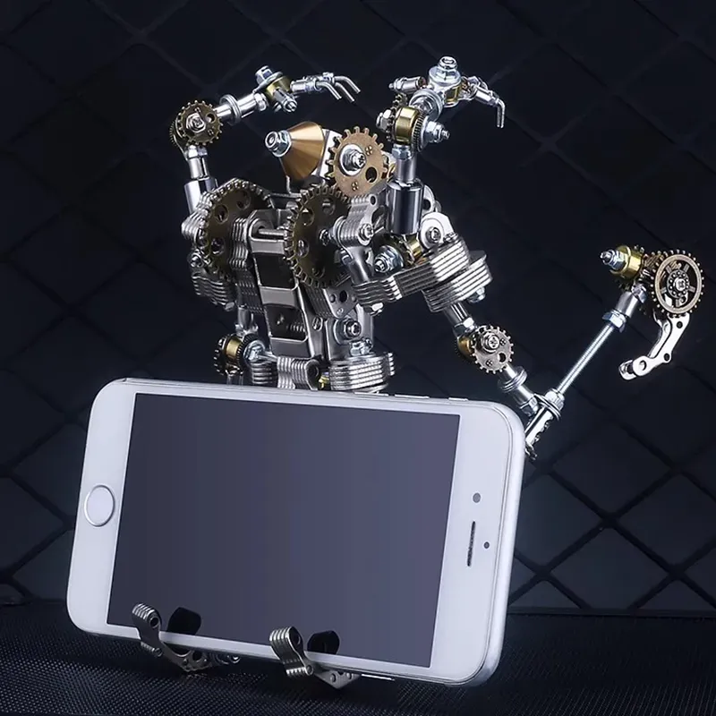 3D Metal Puzzles Series Mech Phone Stand