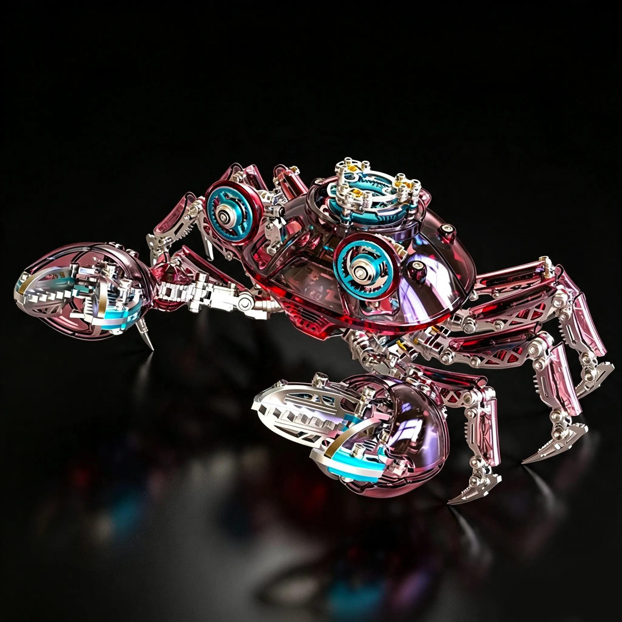 3D Metal Puzzles Series Mechanical Crab