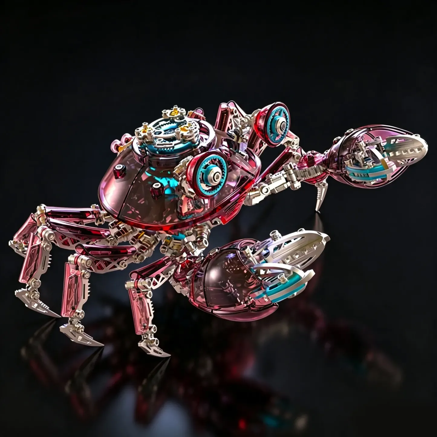 3D Metal Puzzles Series Mechanical Crab