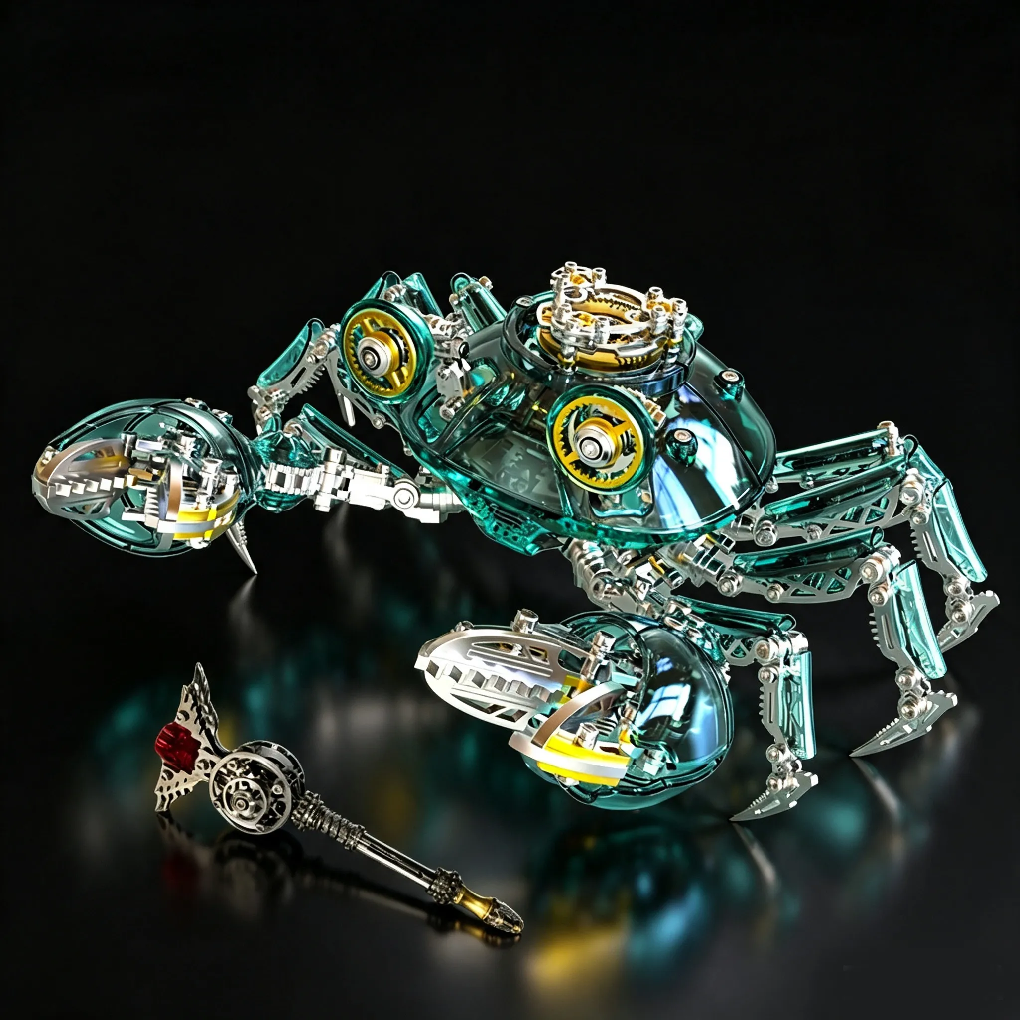 3D Metal Puzzles Series Mechanical Crab