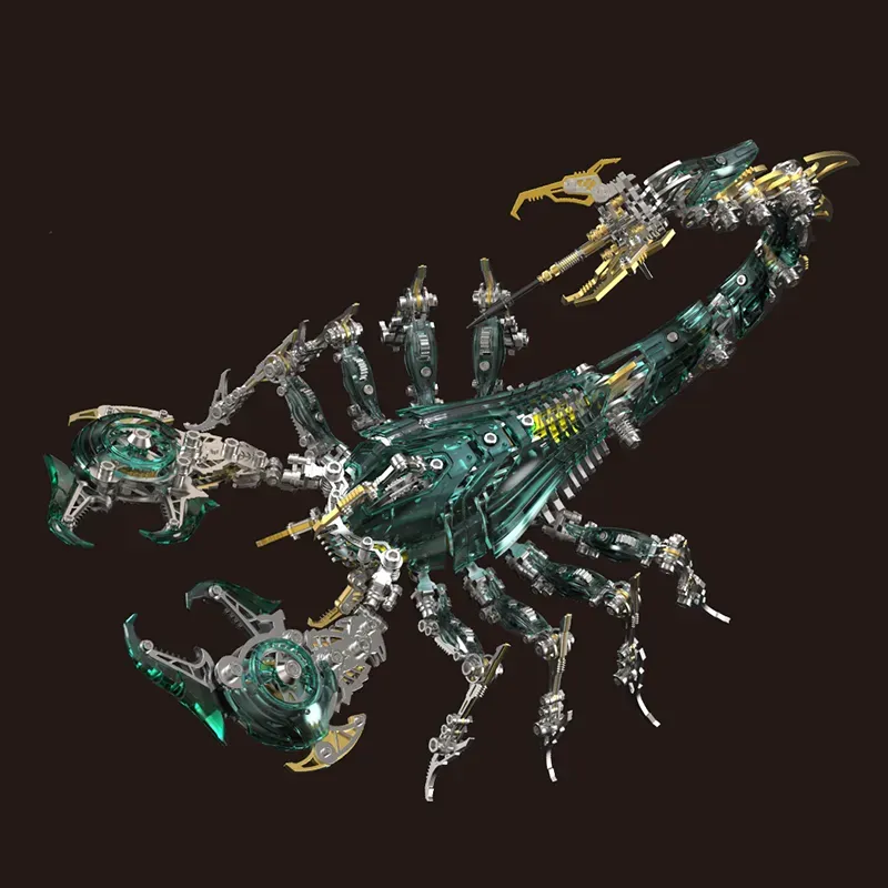 3D Metal Puzzles Series Mechanical War Scorpion King