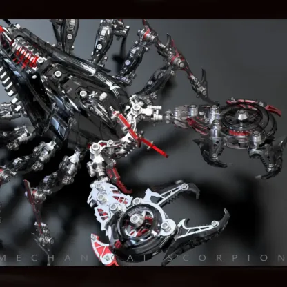 3D Metal Puzzles Series Mechanical War Scorpion King