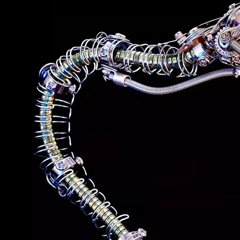 3D Metal Puzzles Series Steampunk Mechanical Rattlesnake