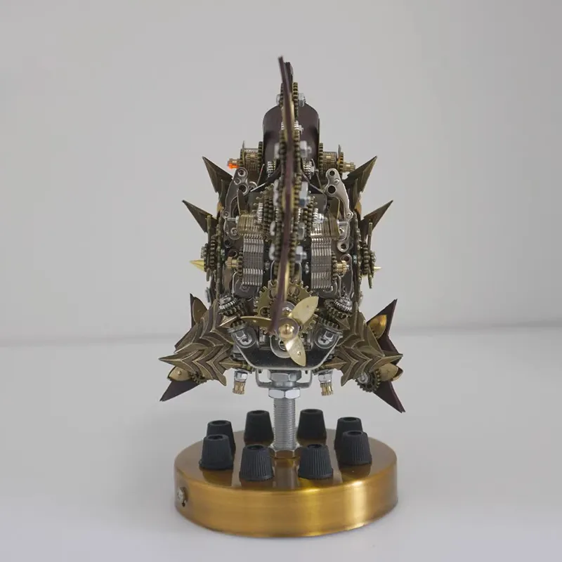 3D Metal Puzzles Steampunk Lantern Fish