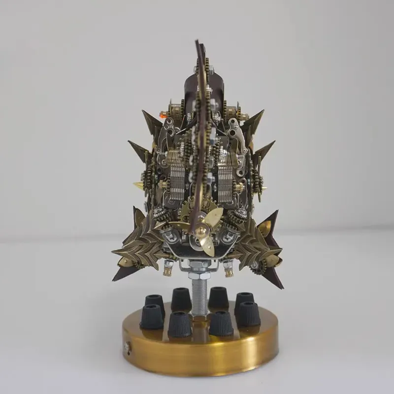 3D Metal Puzzles Steampunk Lantern Fish