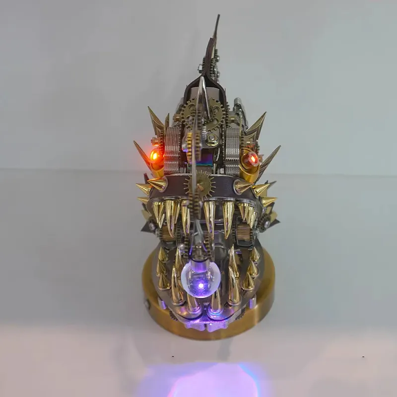 3D Metal Puzzles Steampunk Lantern Fish