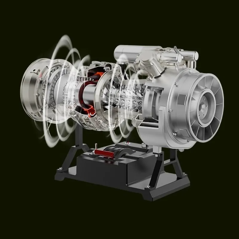 3D Metal Puzzles T-700 Turboshaft Engine (Black Hawk Edition)