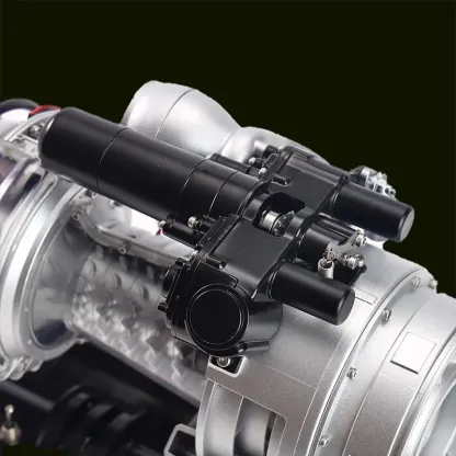 3D Metal Puzzles T-700 Turboshaft Engine (Black Hawk Edition)