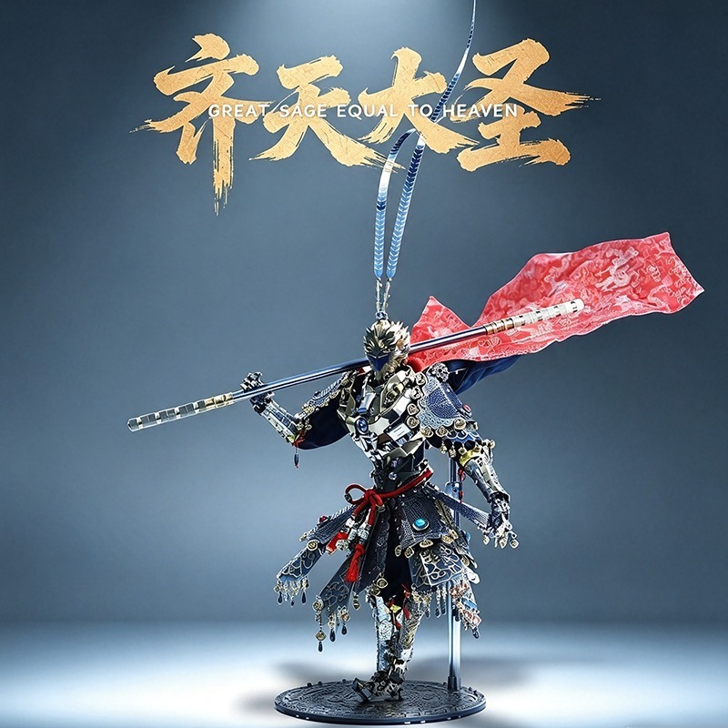 3D Metal puzzles Sun Wukong Great Sage Equal to Heaven