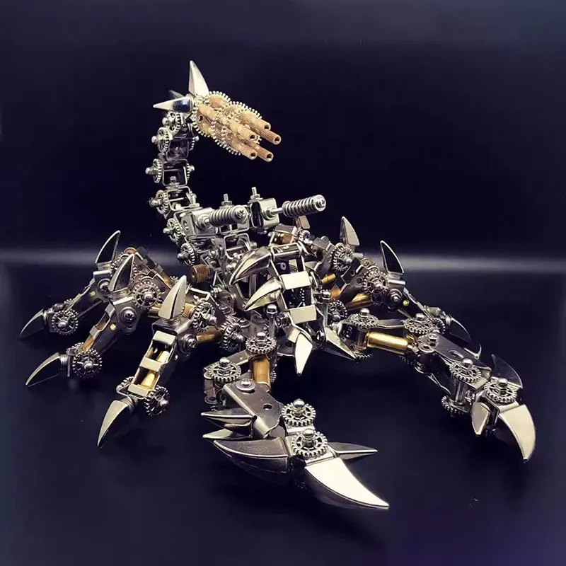 3D metal puzzles Mechanical War Scorpion
