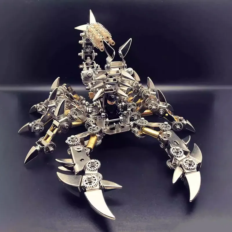 3D metal puzzles Mechanical War Scorpion
