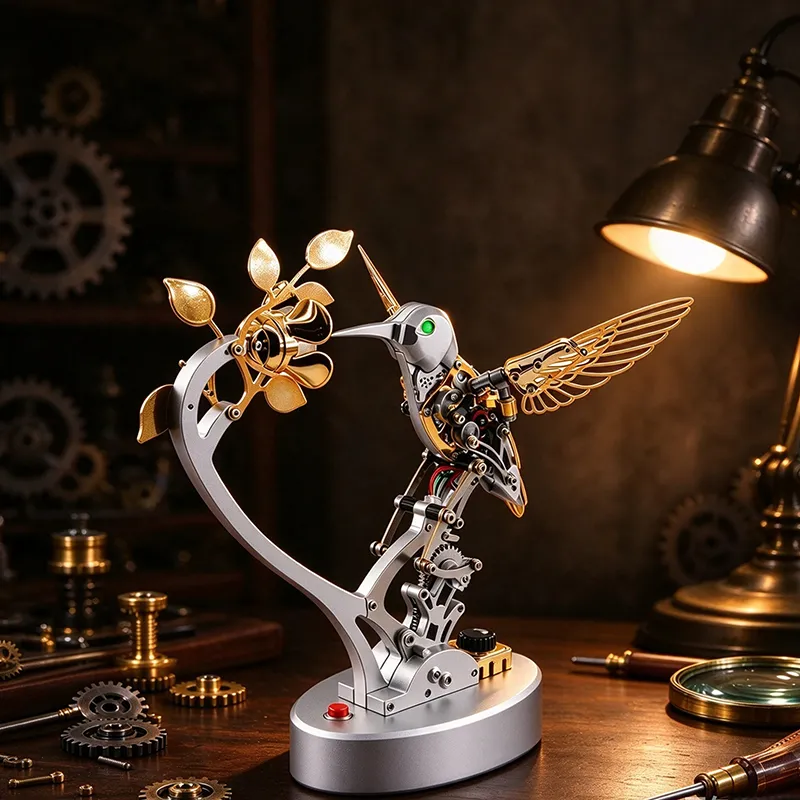 3D metal puzzles  Steampunk Mechanical Hummingbird