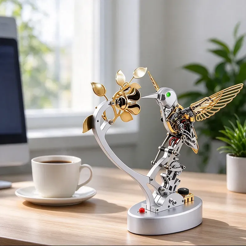 3D metal puzzles  Steampunk Mechanical Hummingbird