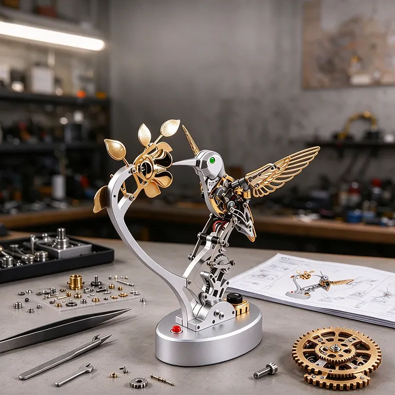 3D metal puzzles  Steampunk Mechanical Hummingbird