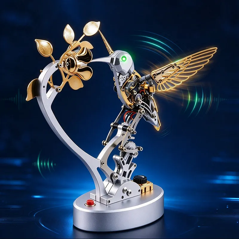 3D metal puzzles  Steampunk Mechanical Hummingbird