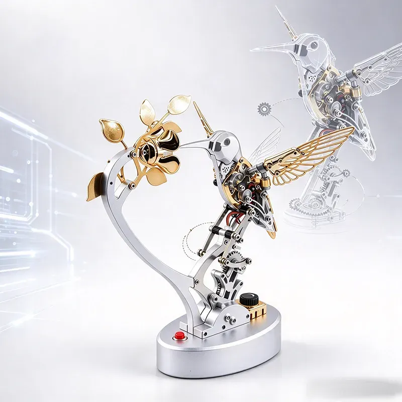 3D metal puzzles  Steampunk Mechanical Hummingbird