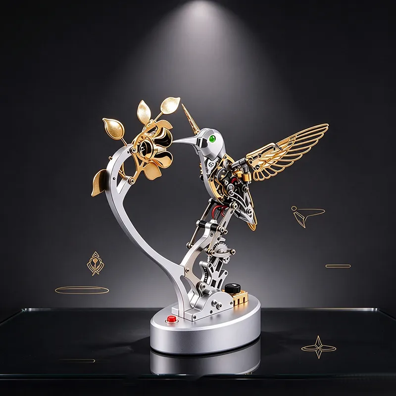3D metal puzzles  Steampunk Mechanical Hummingbird