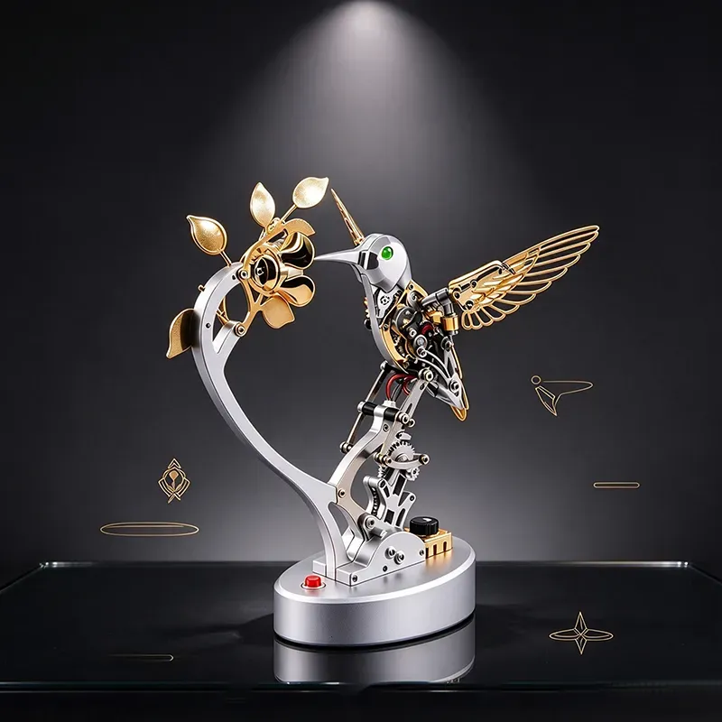 3D metal puzzles  Steampunk Mechanical Hummingbird