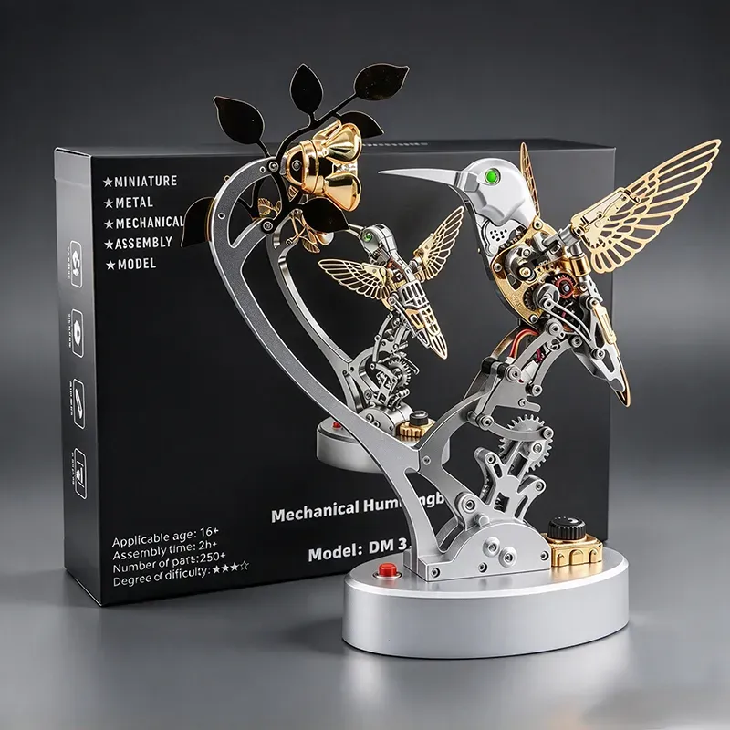3D metal puzzles  Steampunk Mechanical Hummingbird
