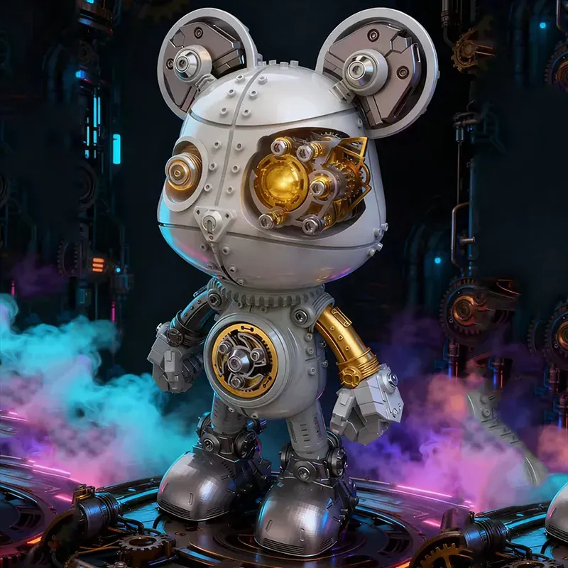 3D Metal Puzzles Series Mecha Bear URSA MAJOR – Limited Edition Metal Kit
