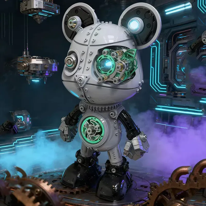 3D Metal Puzzles Series Mecha Bear URSA MAJOR – Limited Edition Metal Kit