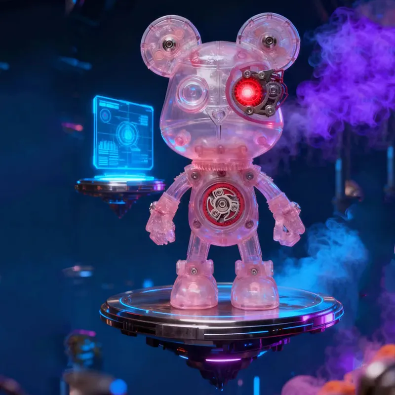 3D Metal Puzzles Series Mecha Bear URSA MAJOR – Limited Edition Metal Kit